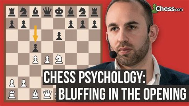 Can you bluff in chess?