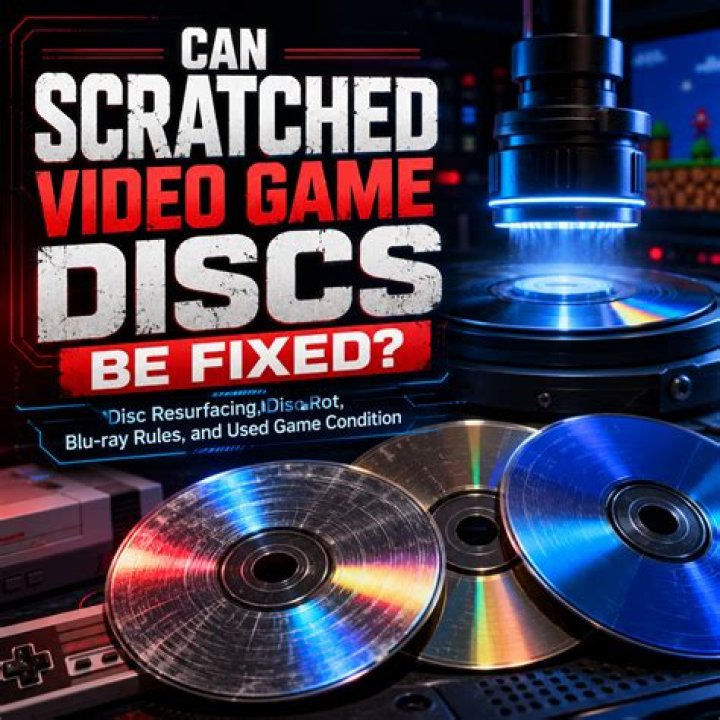 Can you repair game discs?