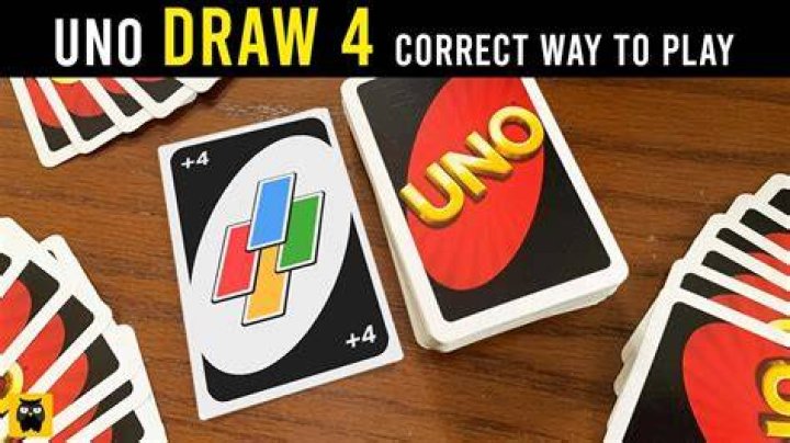 Can you UNO out with a draw 4?