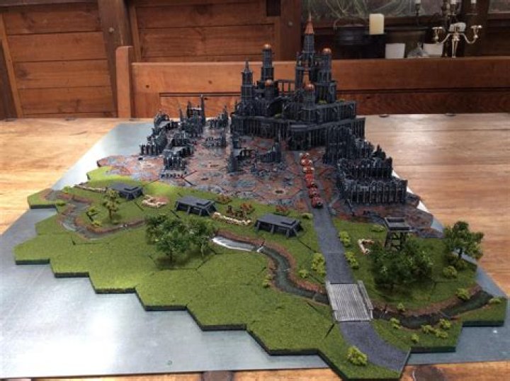 How do you make terrain for miniatures?