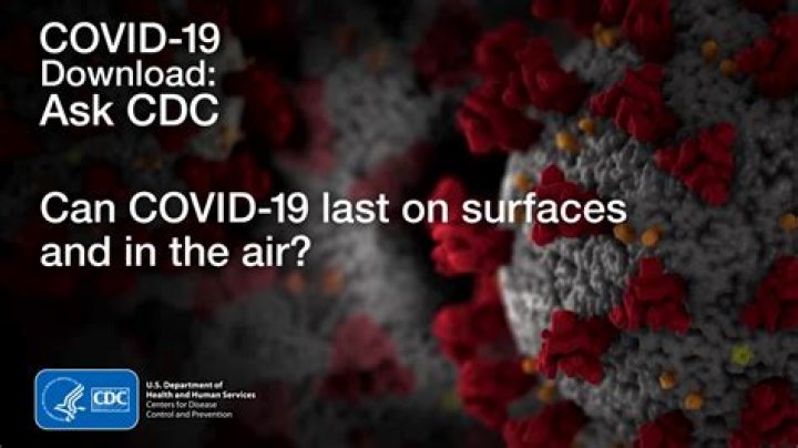 How long does COVID-19 last on surfaces?