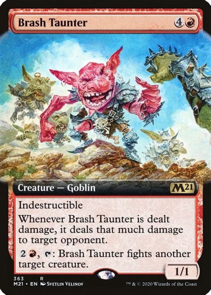 Is Brash taunter combat damage?