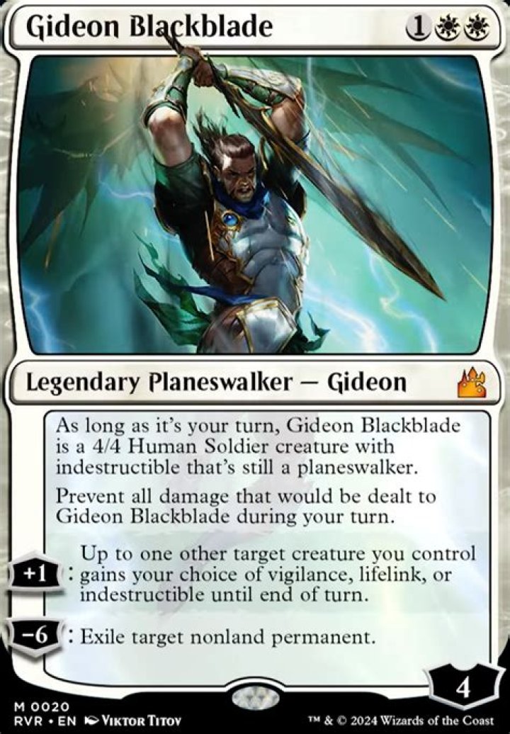 Is Gideon Blackblade good?
