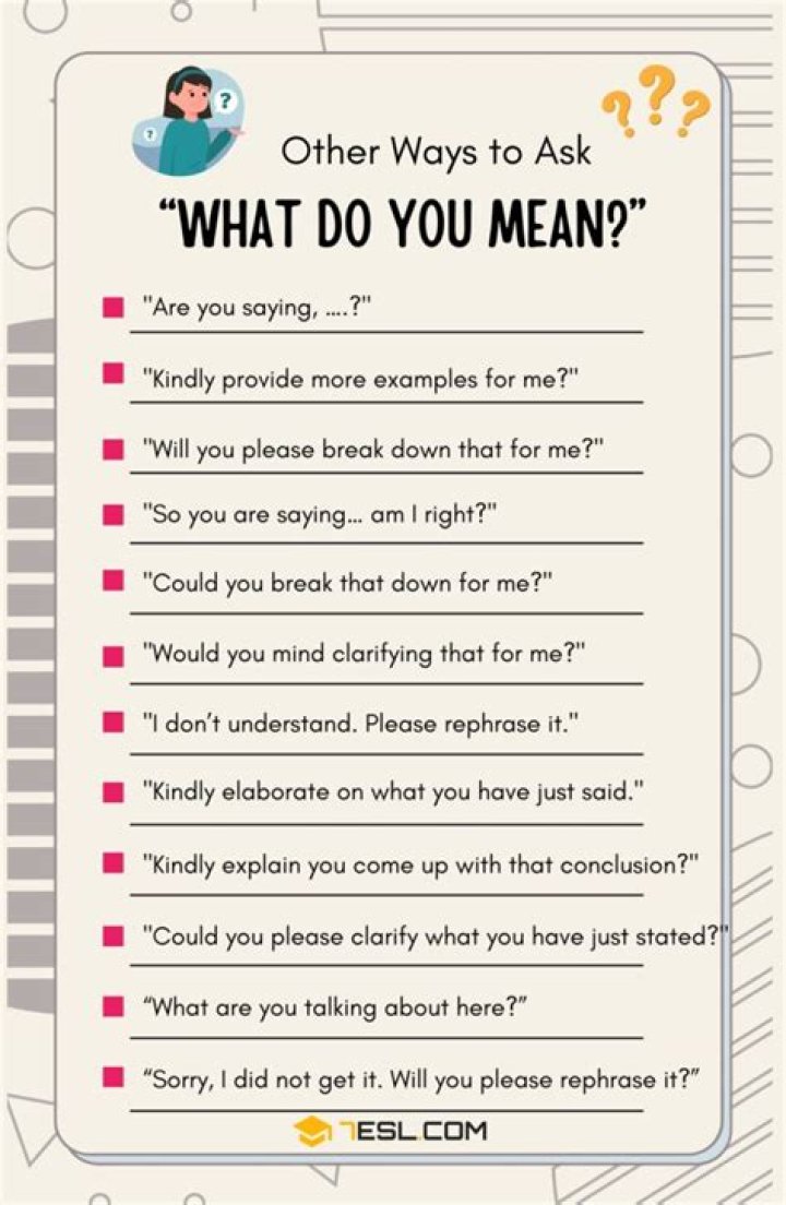 What does it mean when you ask too many questions?