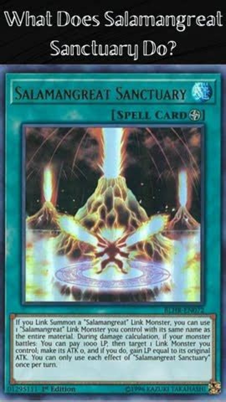 What does Salamangreat Sanctuary do?