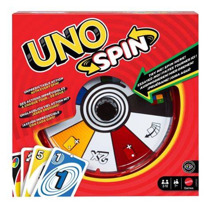 What is a spin card in Uno Spin?