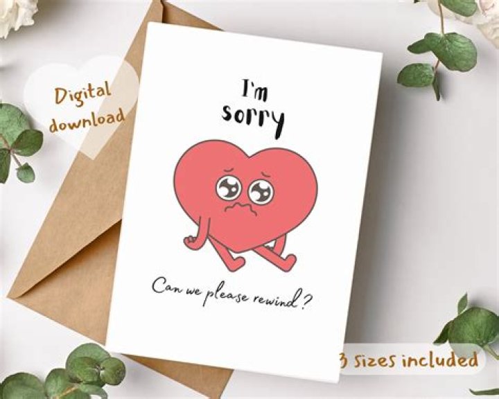 When can you use the sorry card?