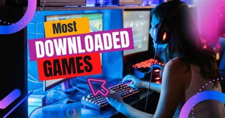 Which online game is most downloaded?